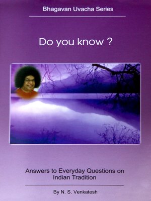 cover image of Do You Know?